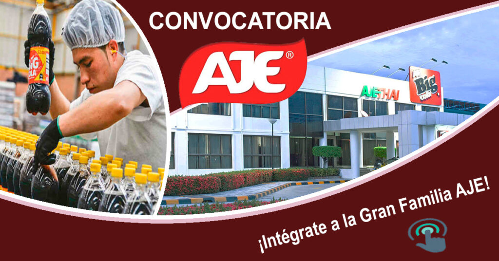 Incorpórate a GRUPO AJE