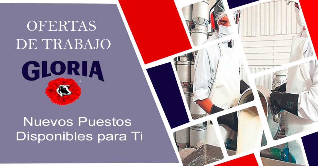 Empleos en GRUPO GLORIA